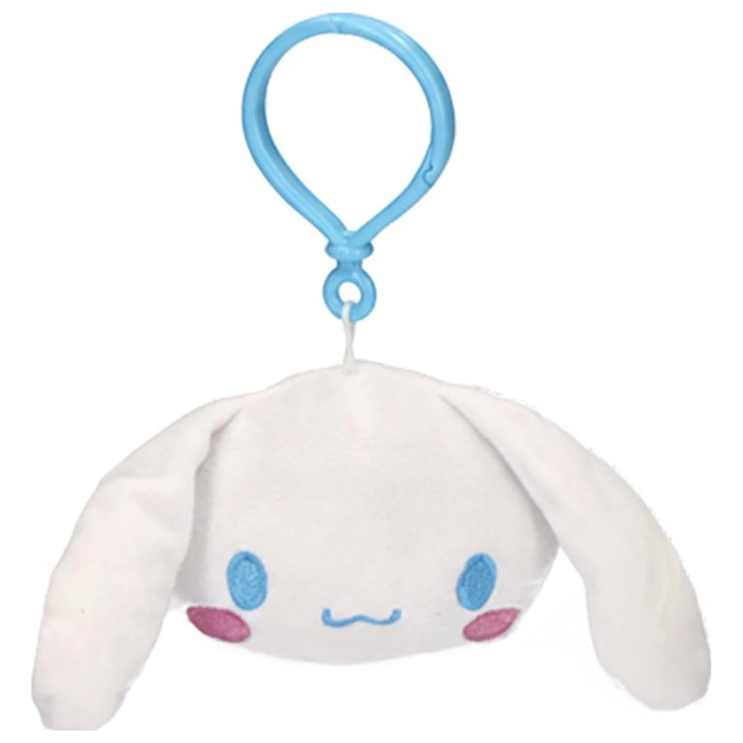 Hello Kitty Cinnamoroll Head Figurina de plus 3D cu umerasi, Amuleta de geanta 21 cm poza produsului