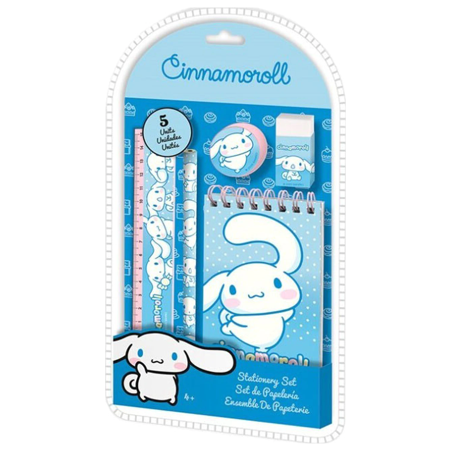Hello Kitty Cinnamoroll set de papetărie din 5 piese poza produsului