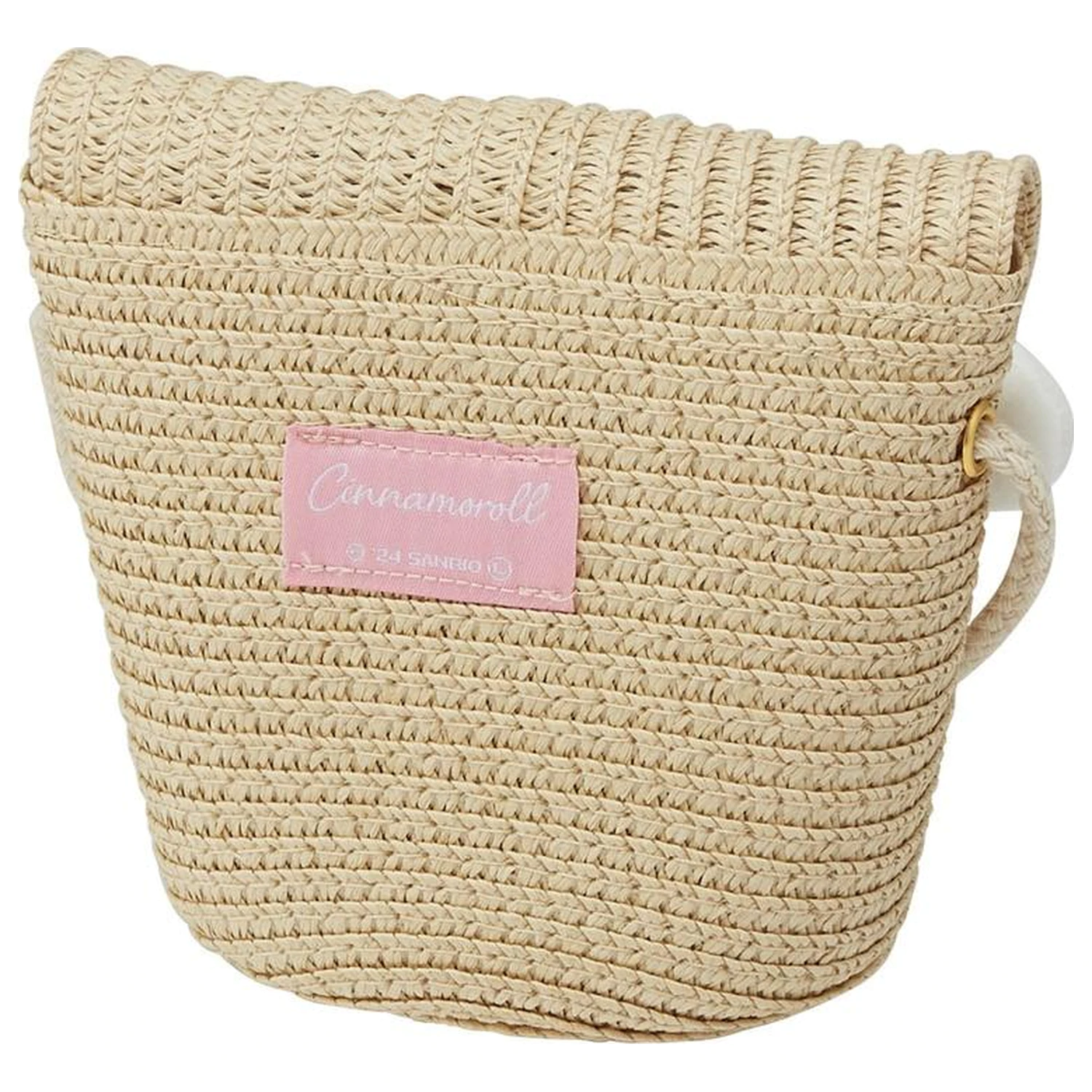 Hello Kitty Cinnamoroll Straw crossbody bag 13.8x13cm poza produsului