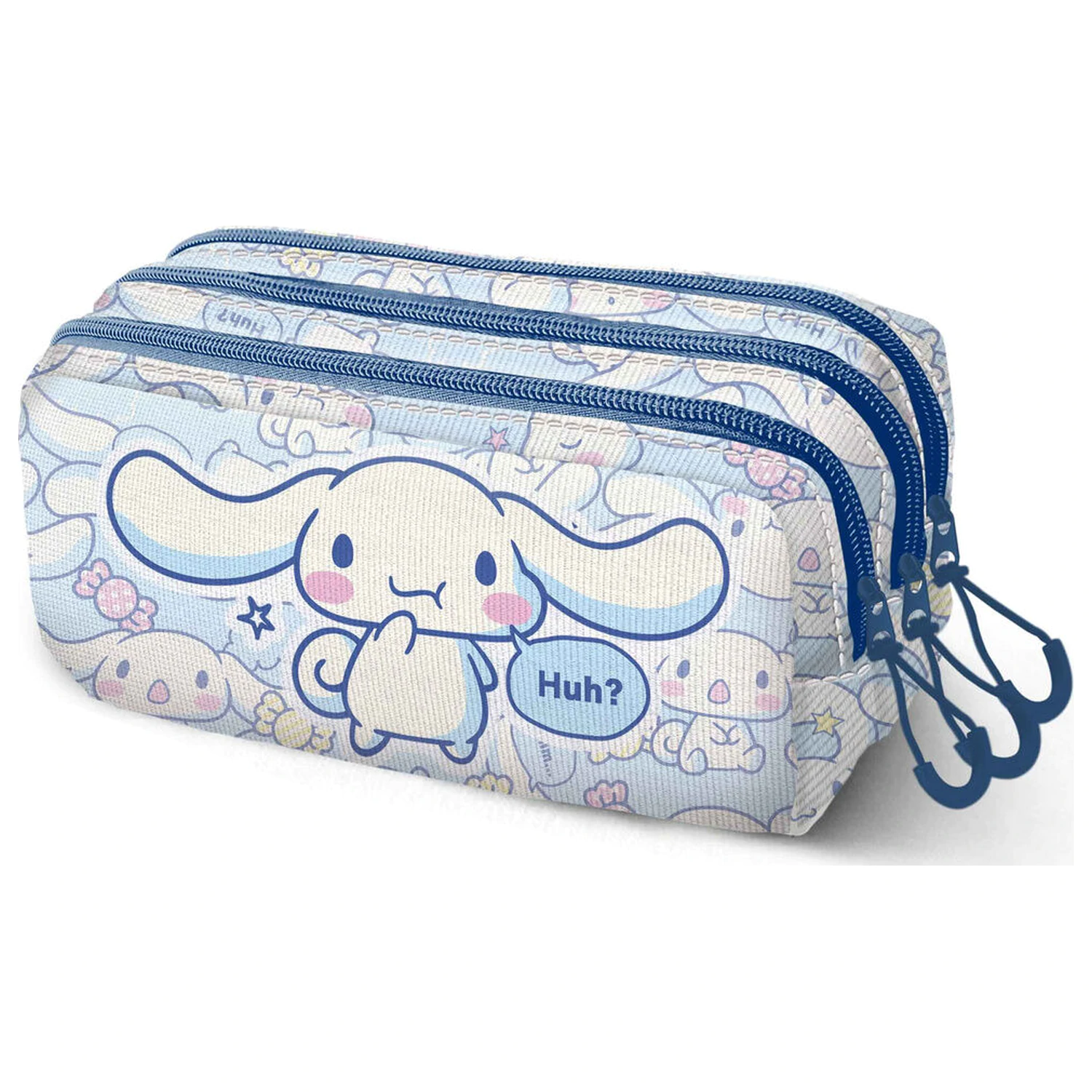 Hello Kitty Cinnamoroll etui triplu pentru creioane poza produsului
