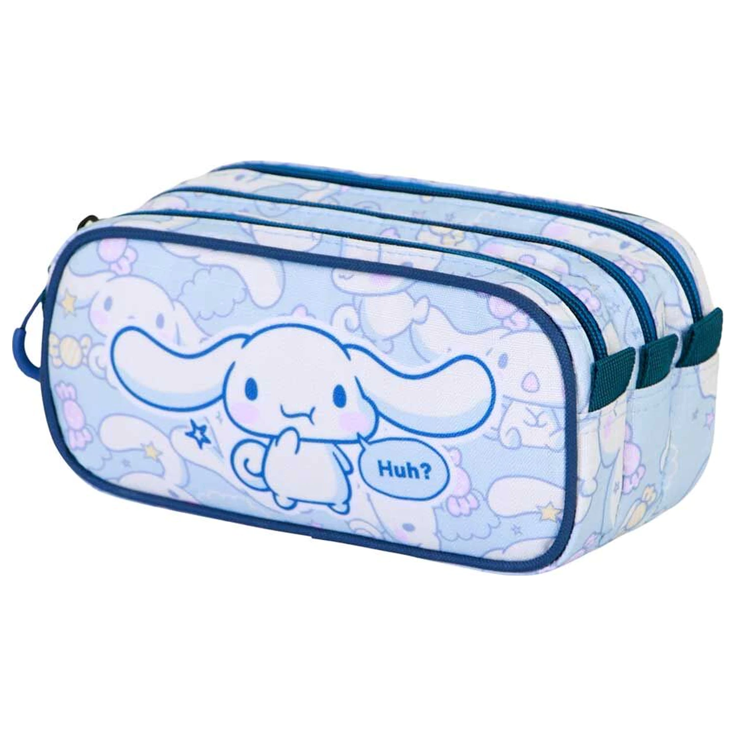 Hello Kitty Cinnamoroll etui triplu pentru creioane poza produsului