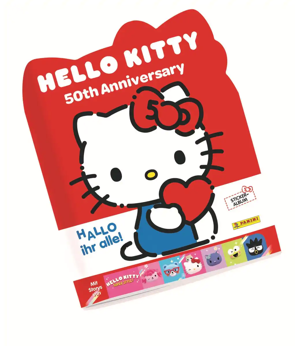 Hello Kitty Album Colecție de Abțibilduri 50th Anniversary *German Version* poza produsului