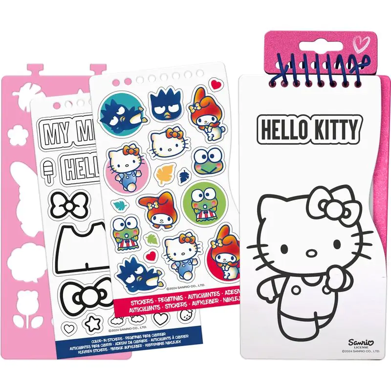 Hello Kitty Set creativ de colorat poza produsului