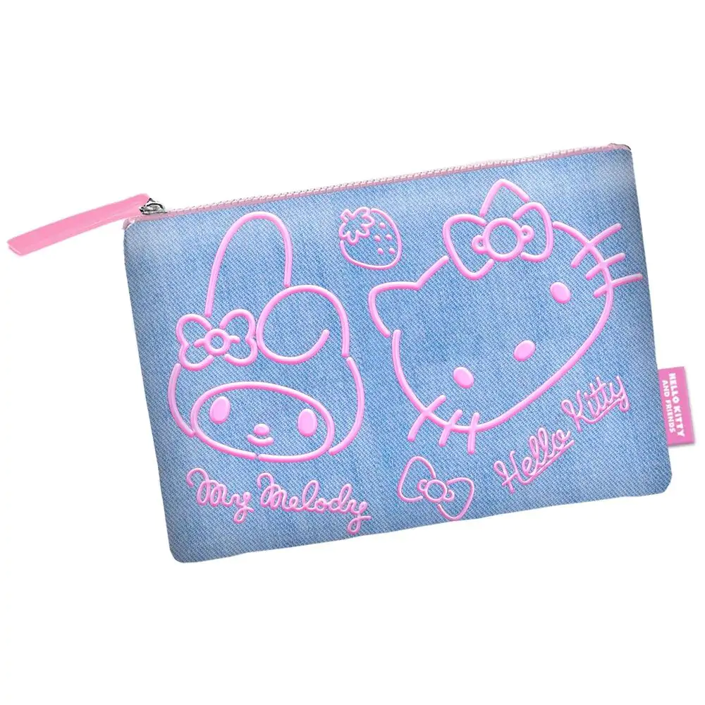 Hello Kitty geantă cosmetică denim poza produsului