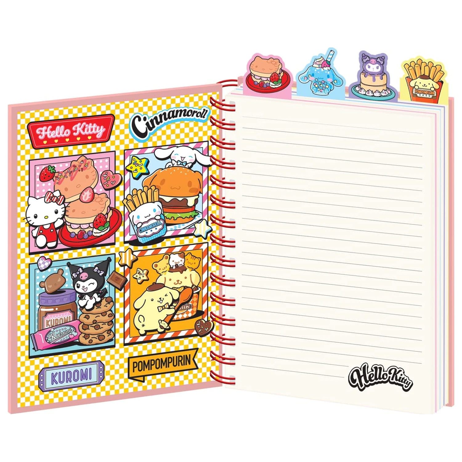 Hello Kitty Diner A5 caiet de proiect poza produsului