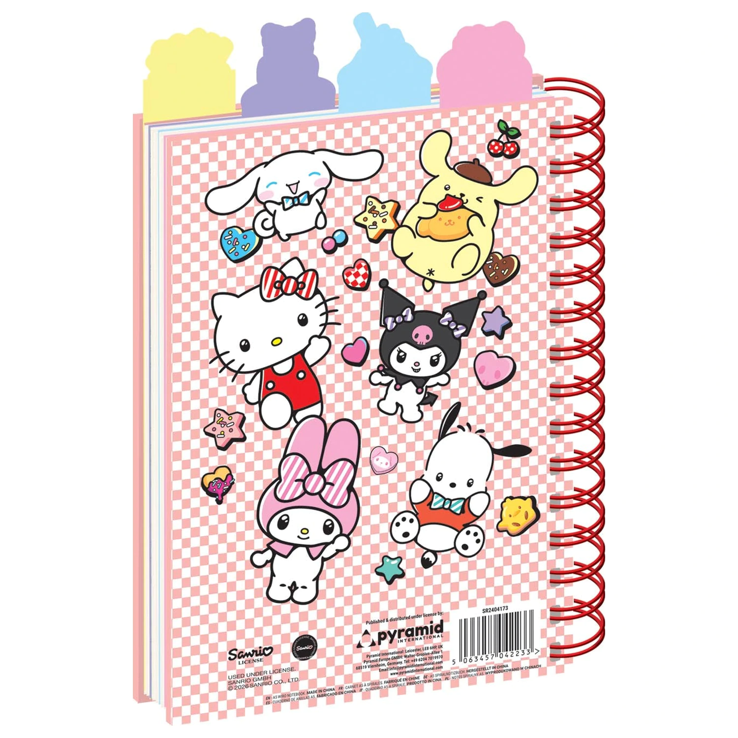 Hello Kitty Diner A5 caiet de proiect poza produsului