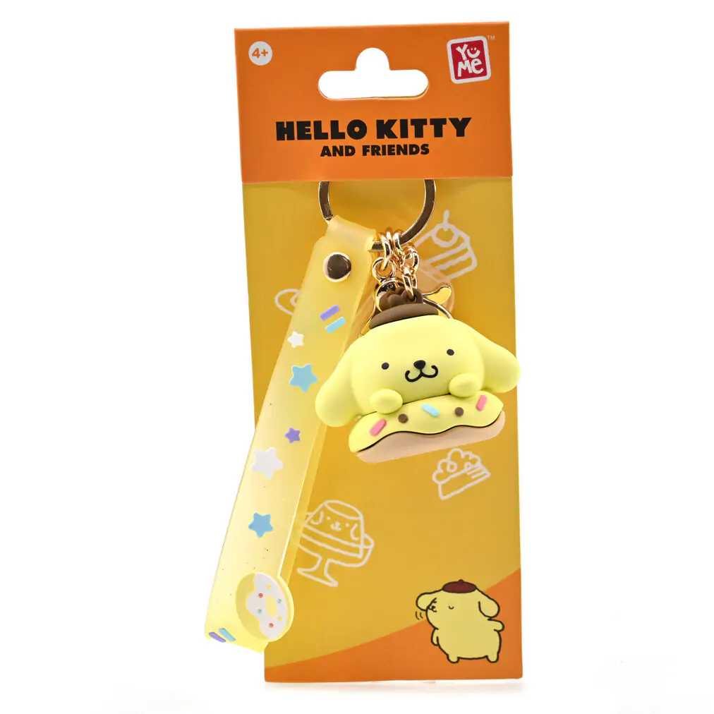 Hello Kitty gogoașă Pompompurin breloc poza produsului