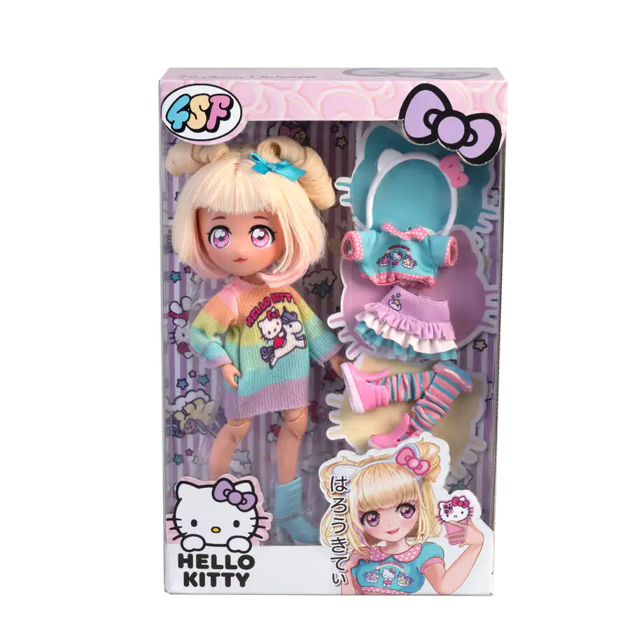 Hello Kitty Fashion Unicorns Manga păpușă poza produsului