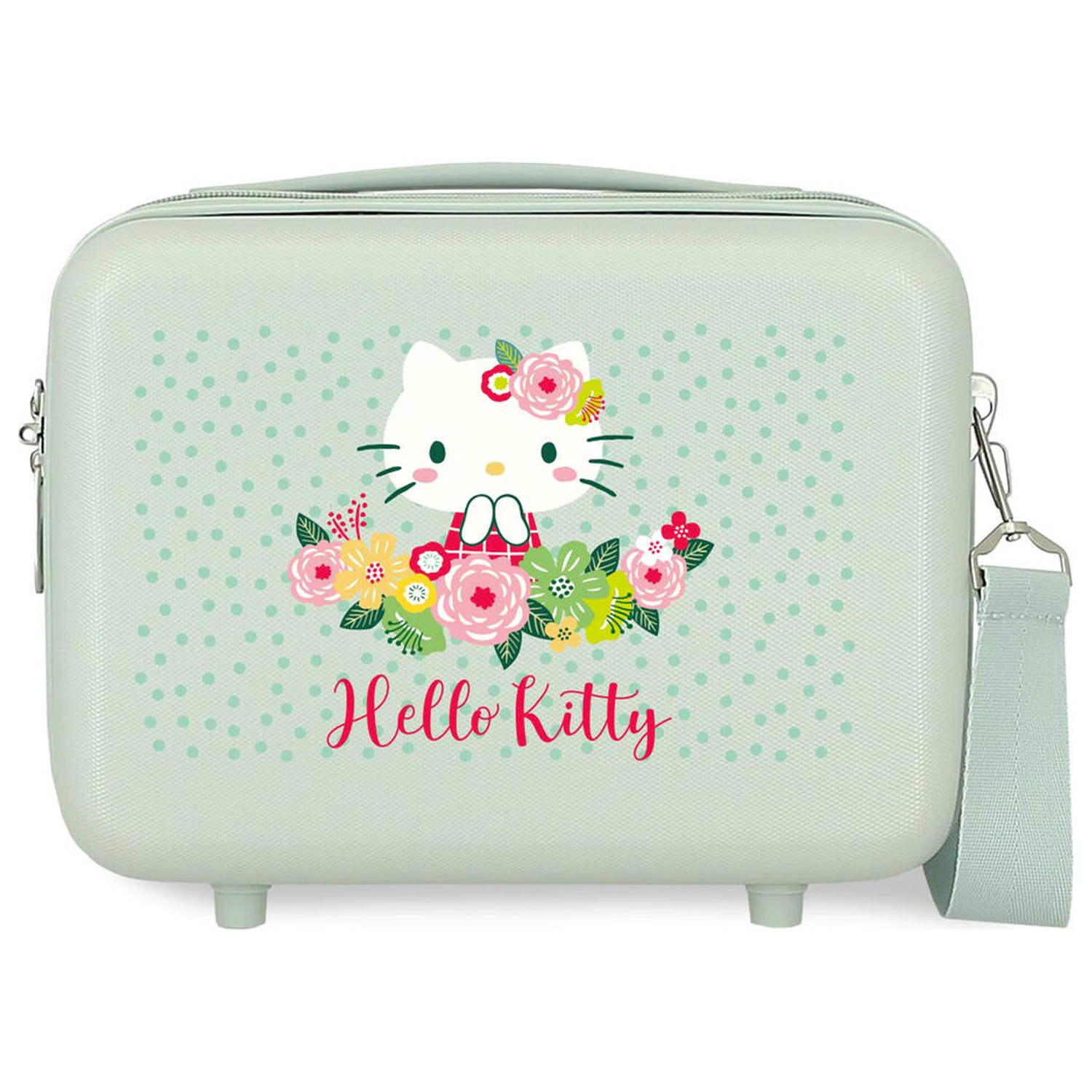 Hello Kitty Floral ABS adaptabil, geanta de machiaj de călătorie poza produsului