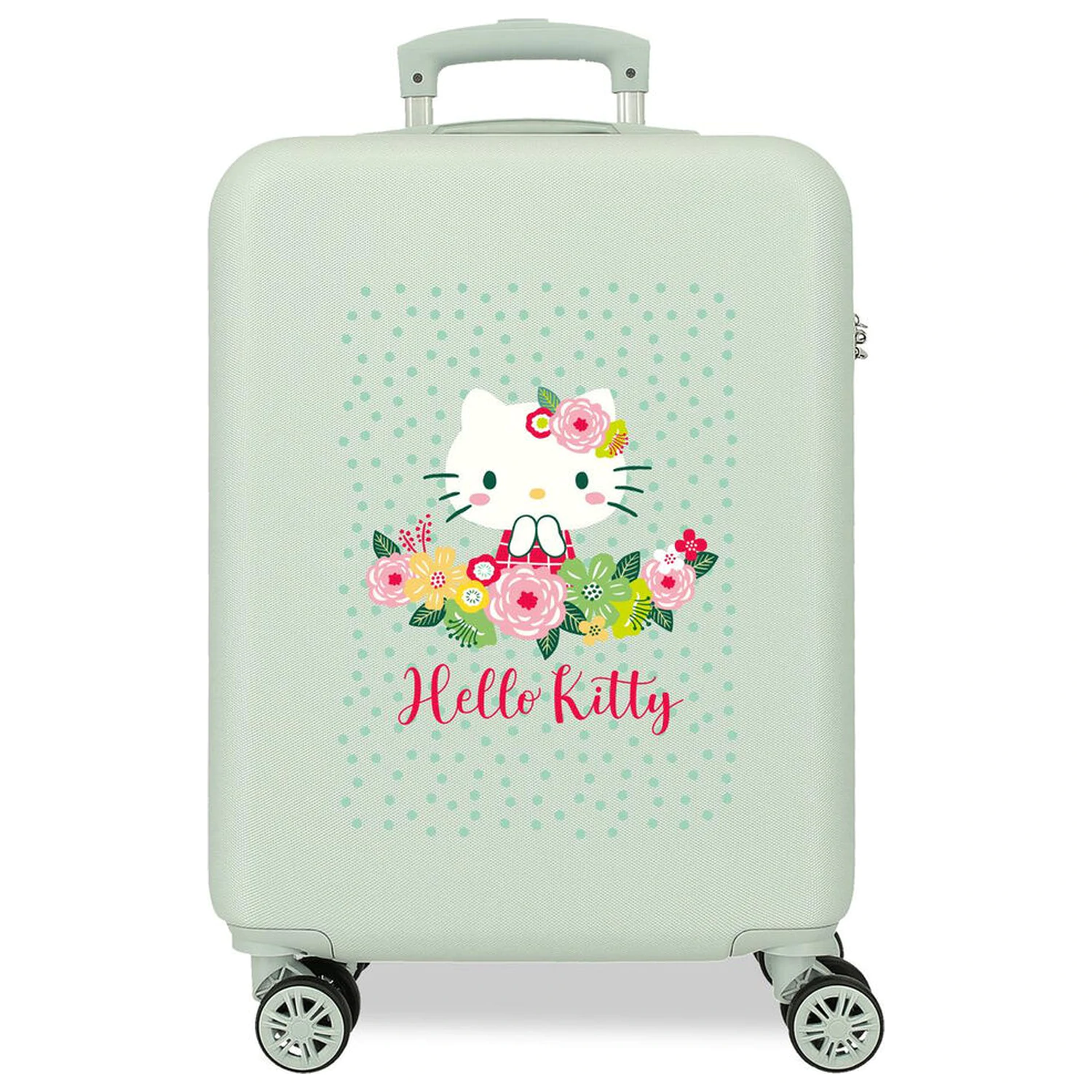 Hello Kitty Floral ABS troler valiză 55 cm poza produsului