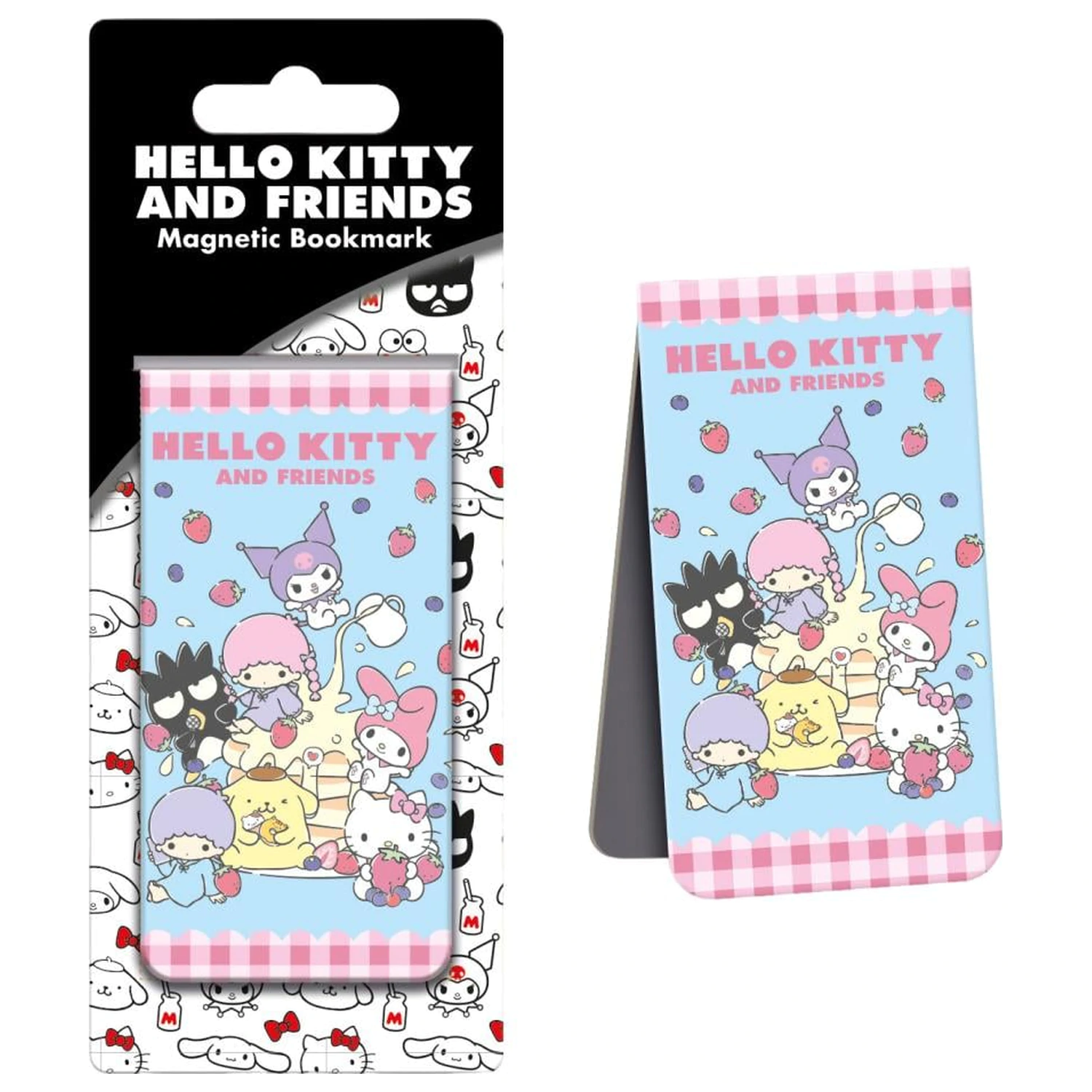 Semn de carte magnetic Hello Kitty & Friends Blue poza produsului