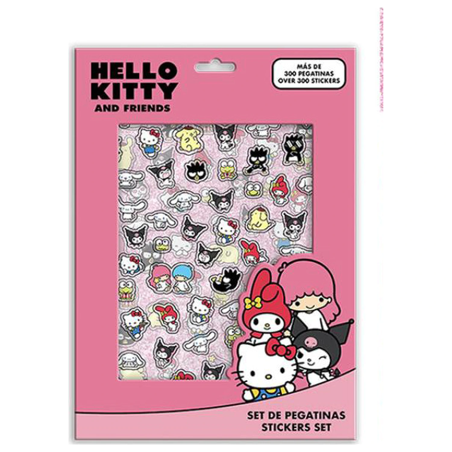 Hello Kitty Friends Set autocolante 300 Buc poza produsului