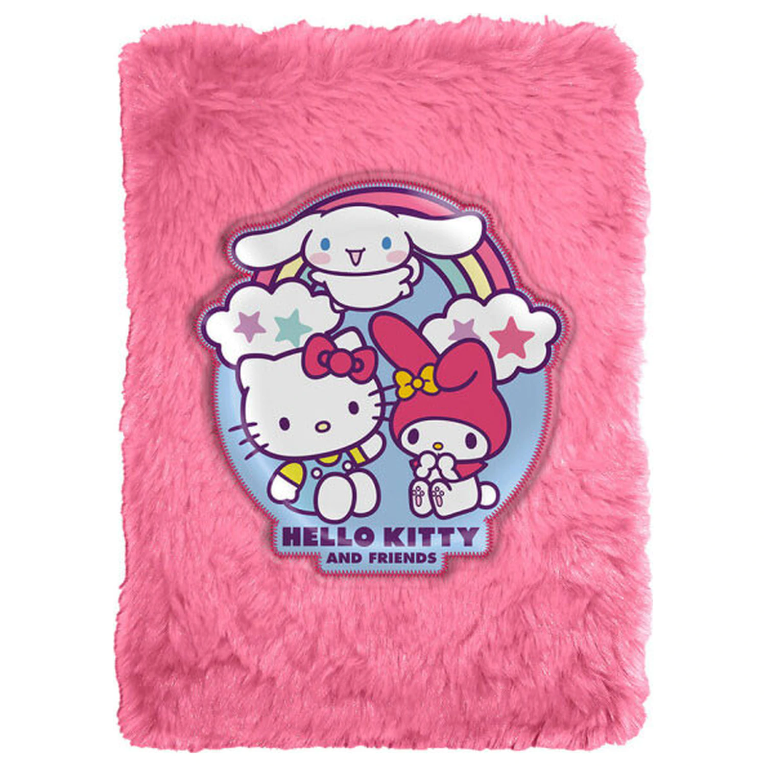 Hello Kitty and Friends Plush A5 Carnet, Blocnotes poza produsului