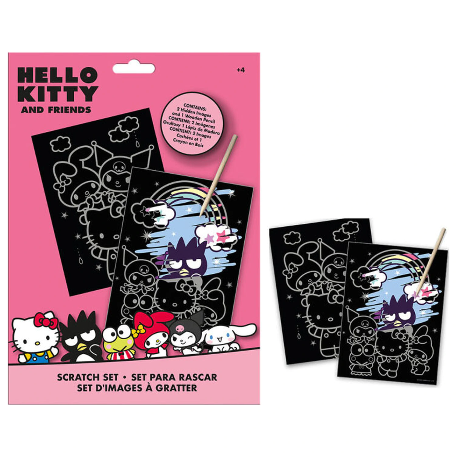 Hello Kitty Friends set de razuit cu imagine zgariata poza produsului
