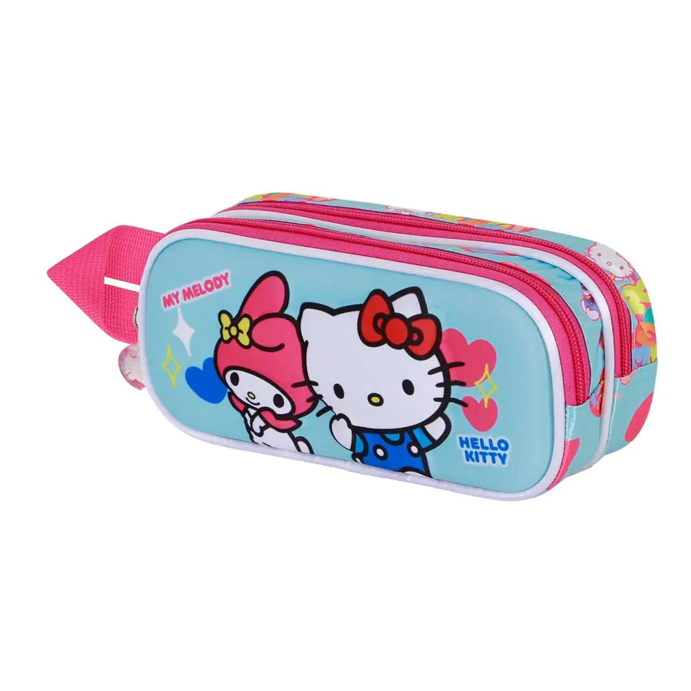 Hello Kitty Friendship 3D etui dublu pentru creioane poza produsului