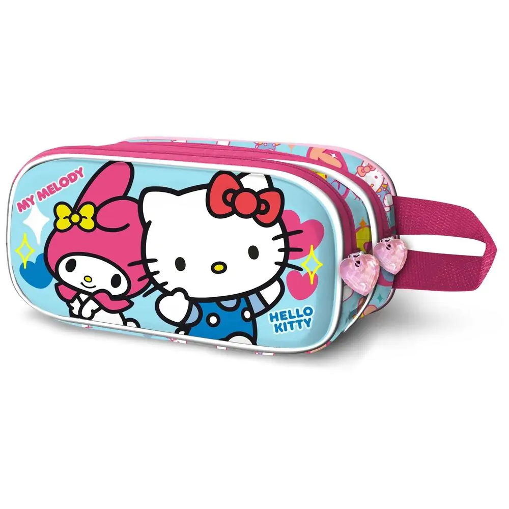 Hello Kitty Friendship 3D etui dublu pentru creioane poza produsului