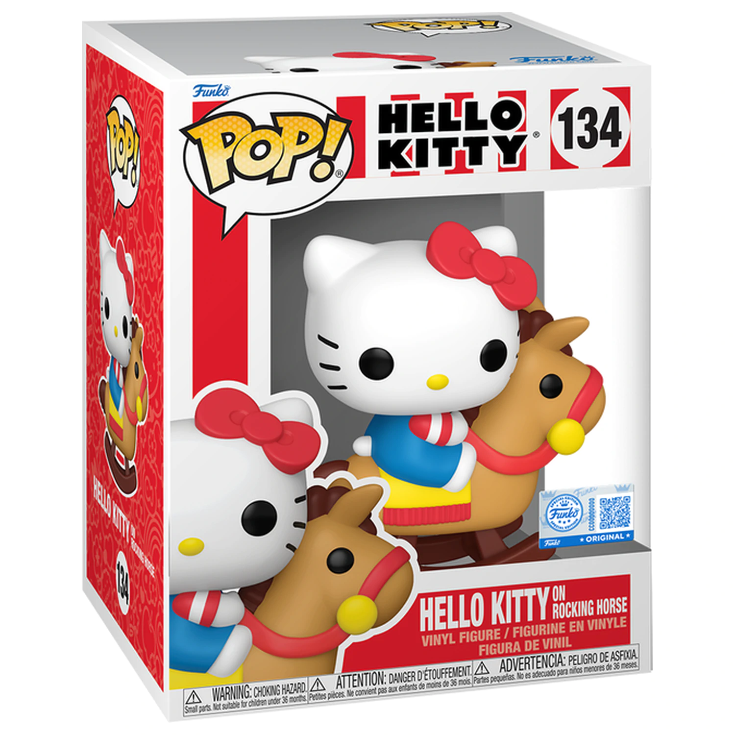 Hello Kitty Funko POP! Premium Hello Kitty pe Cal Balansoar poza produsului