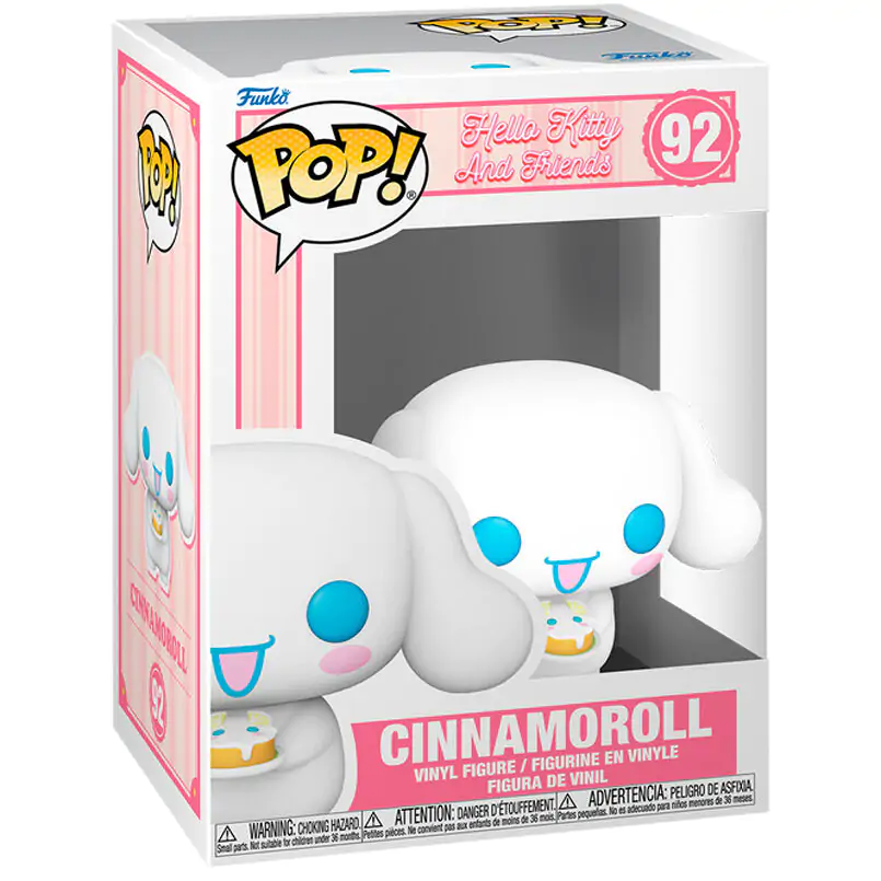 Hello Kitty Funko POP! Sanrio figurină de vinil Cinnamaroll cu desert 9 cm poza produsului