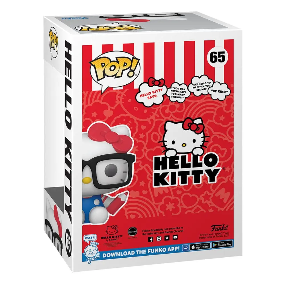 Hello Kitty POP! Sanrio figurină de vinil Hello Kitty Nerd 9 cm poza produsului