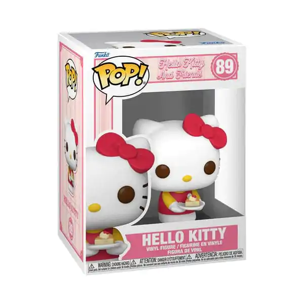 Hello Kitty Funko POP! Sanrio Figurină Vinyl Hello Kitty cu Desert 9 cm poza produsului