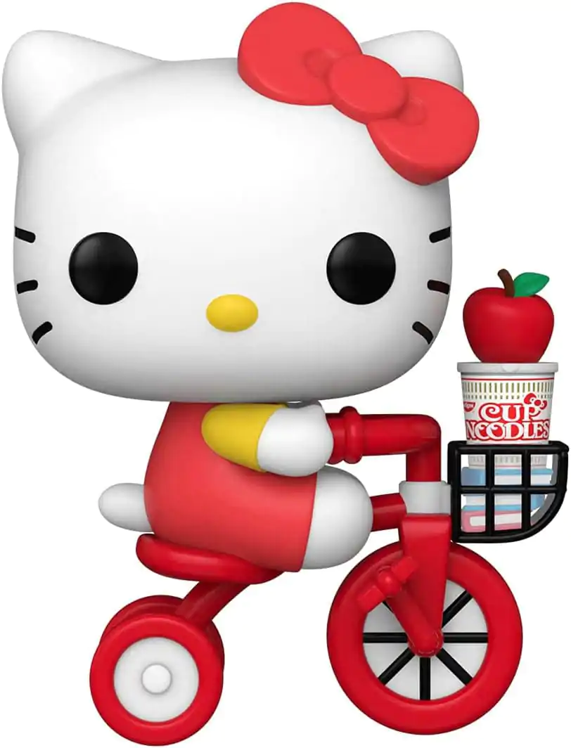Hello Kitty POP! Sanrio figurina de vinil HKxNissin- HK on Bike 9 cm poza produsului