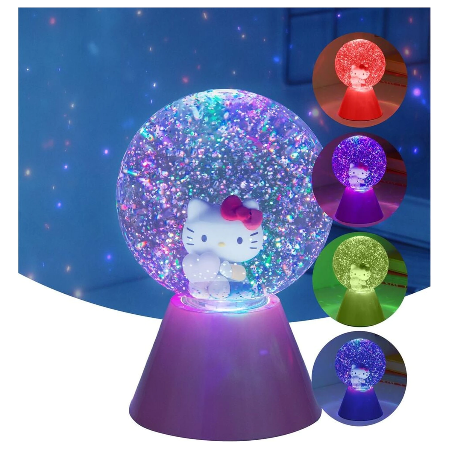 Hello Kitty Glitter Lampă LED poza produsului