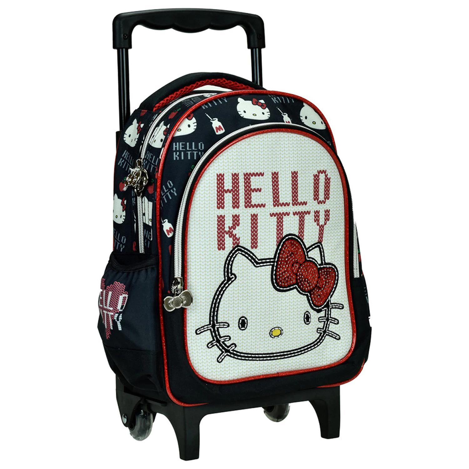 Rucsac prescolar Hello Kitty Heart Rolling, geanta 30 cm poza produsului