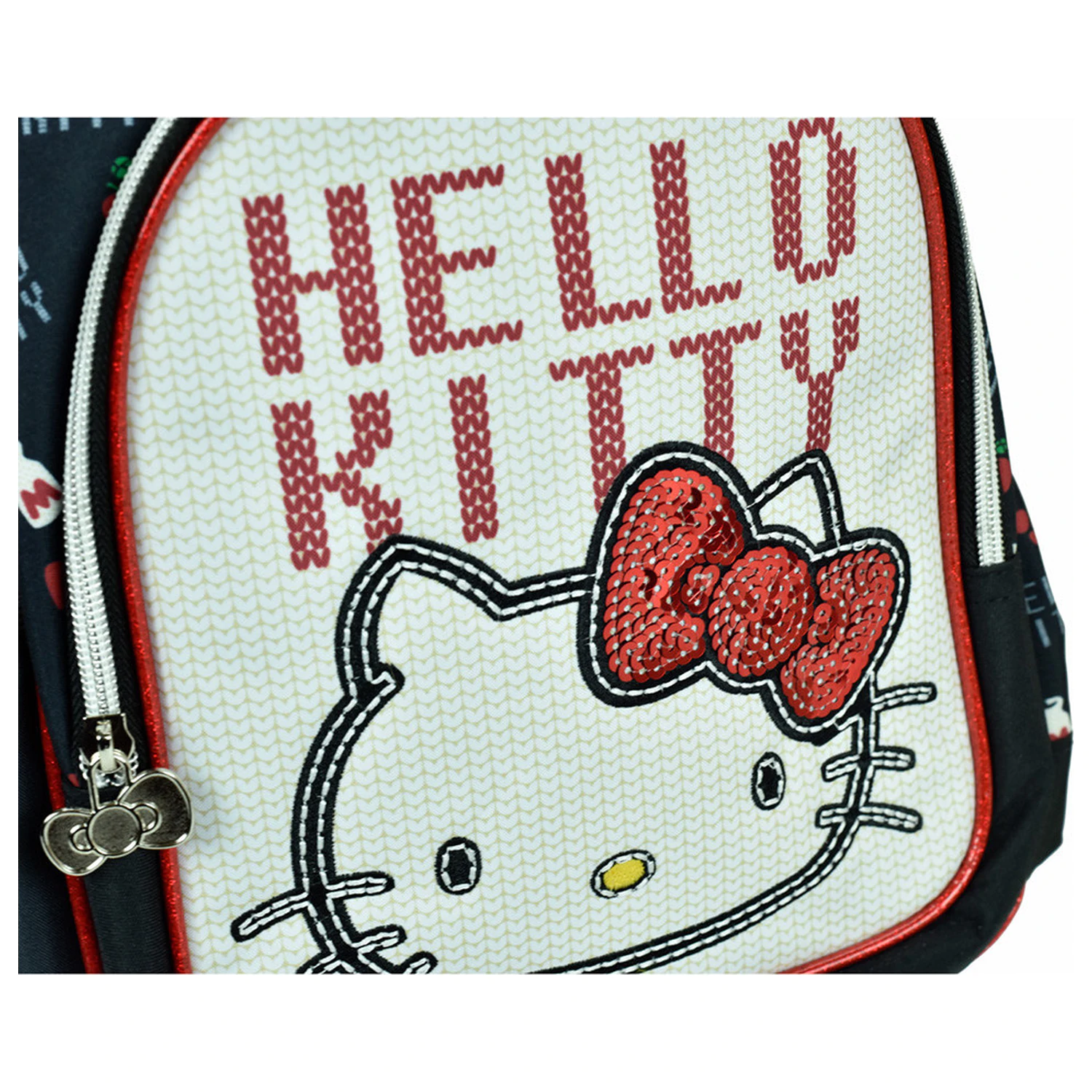 Rucsac prescolar Hello Kitty Heart Rolling, geanta 30 cm poza produsului