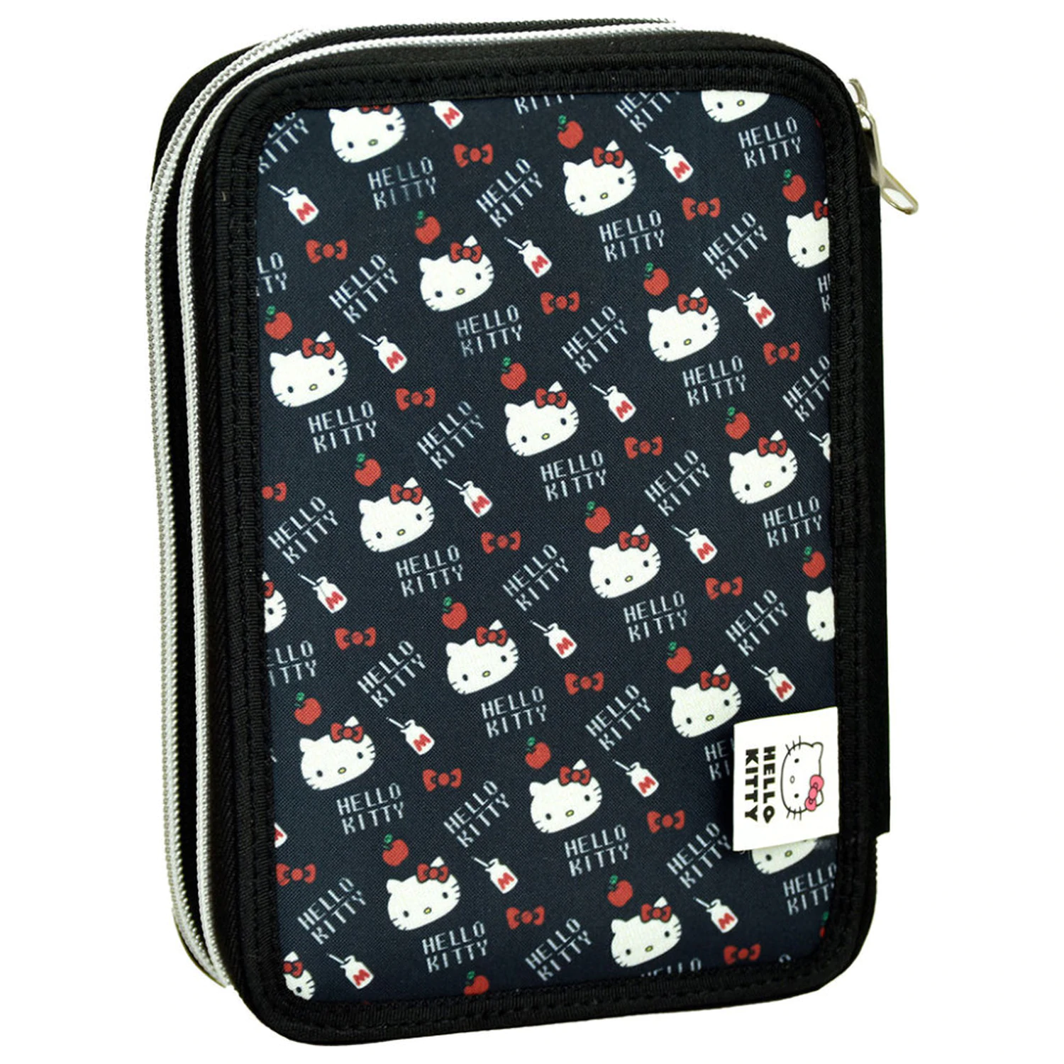 Hello Kitty Heart Penar cu fermoar, 2 niveluri, umplut poza produsului