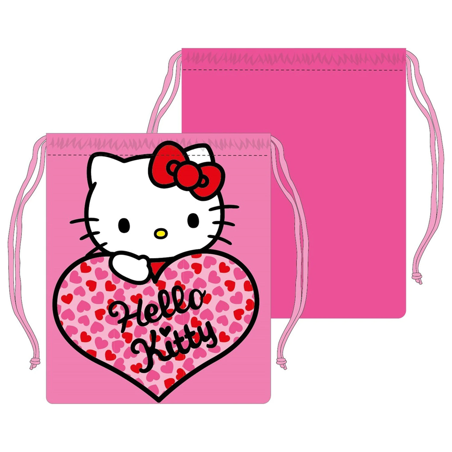 Hello Kitty Heart Geanta de pranz 26.5 cm poza produsului