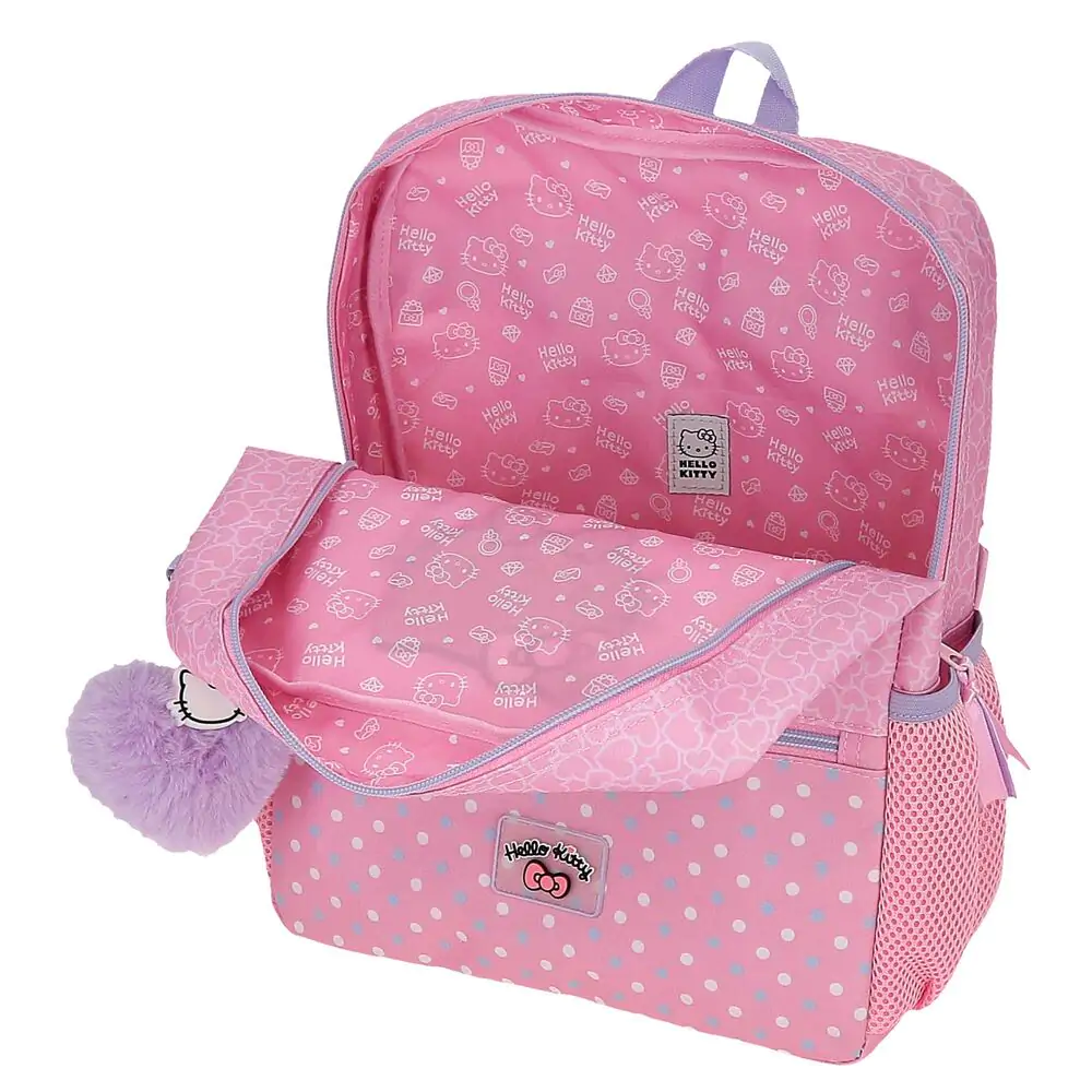 Hello Kitty Hearts &amp; Dots rucsac 33cm poza produsului
