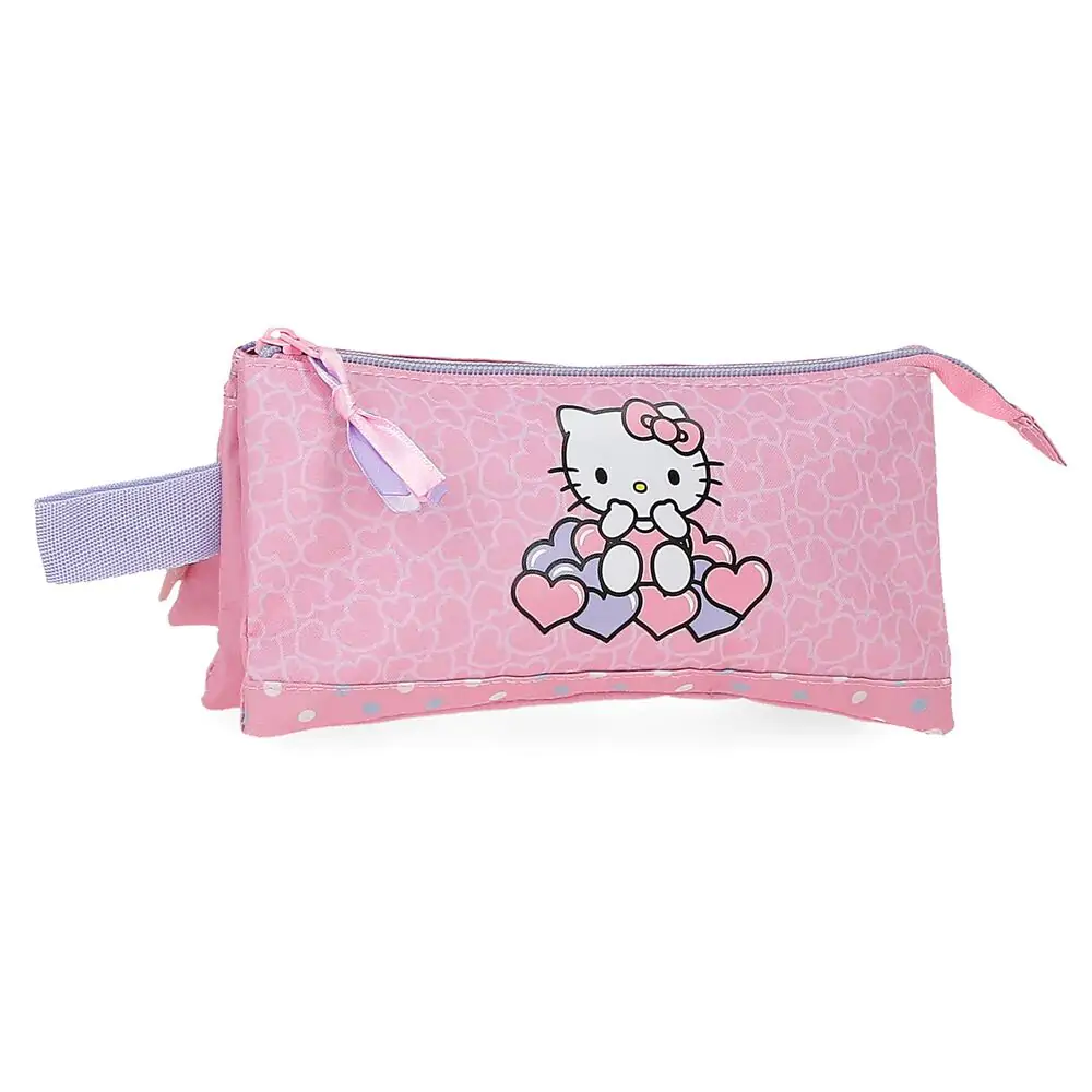 Hello Kitty Hearts & Dots penar triplu poza produsului
