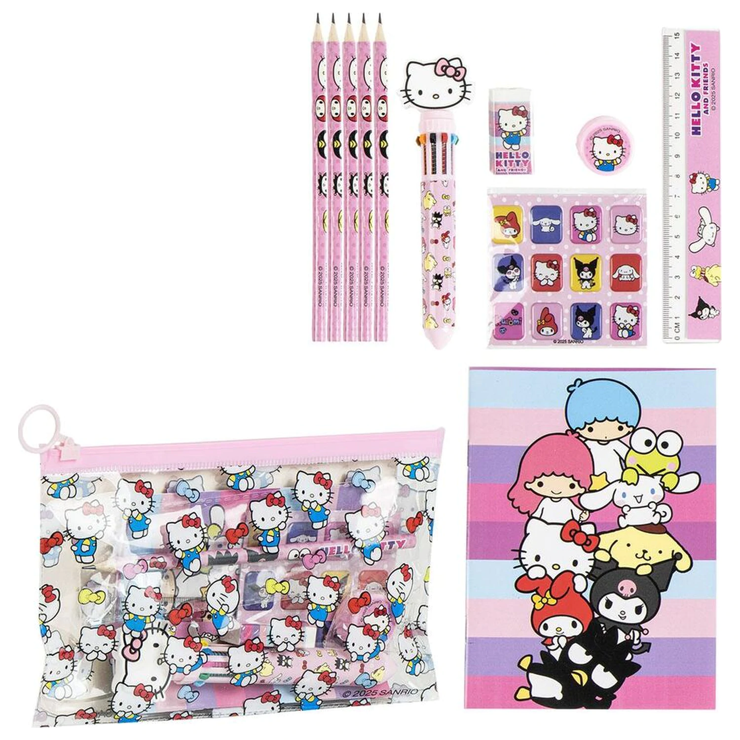 Hello Kitty set de papetărie poza produsului