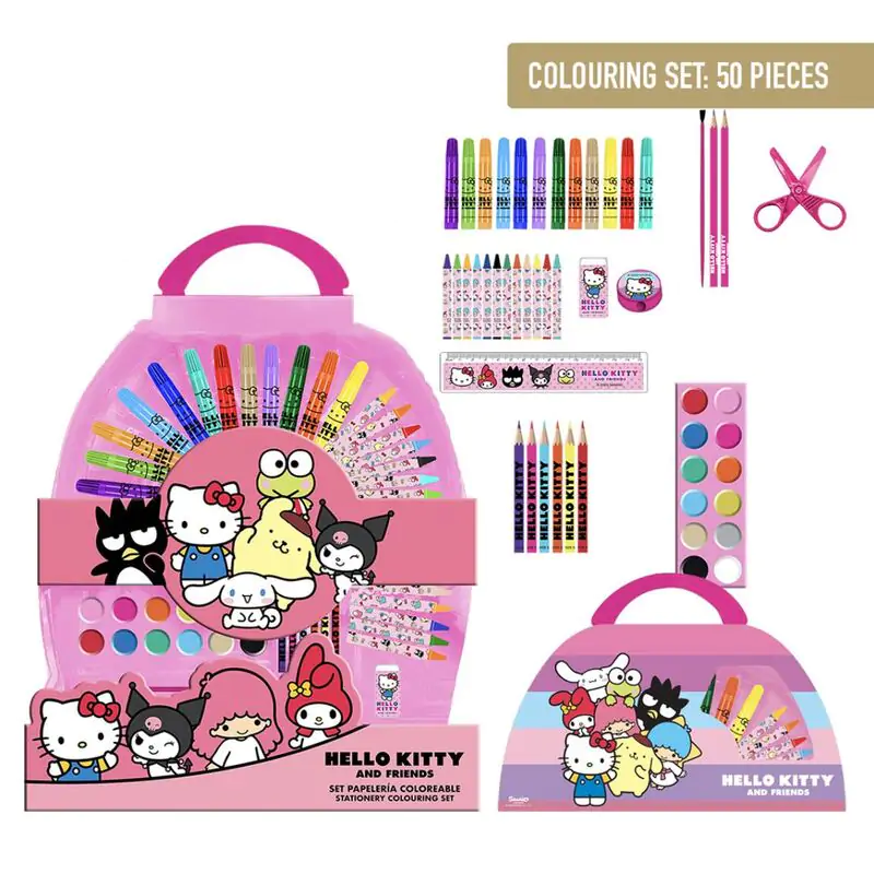 Set de papetărie Hello Kitty 50 buc poza produsului