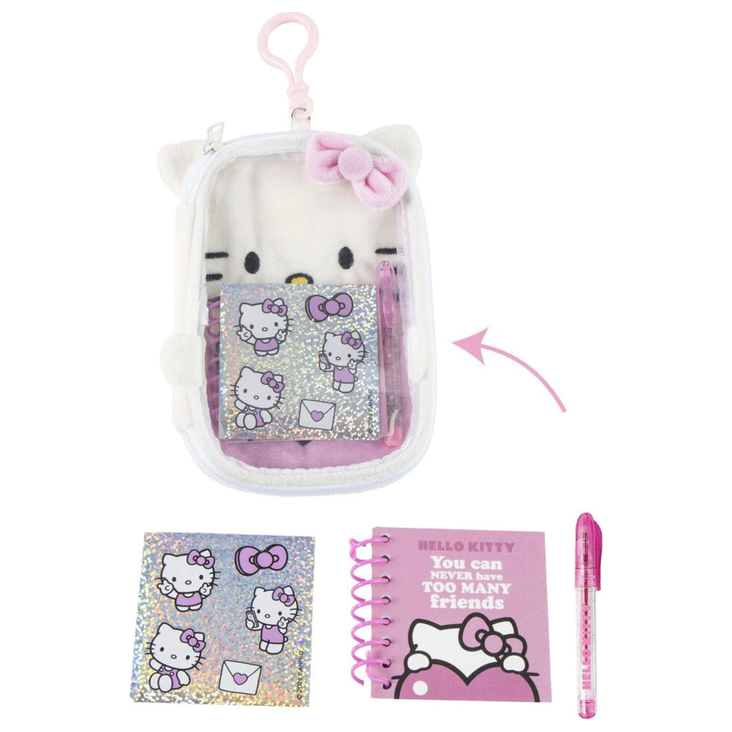 Hello Kitty set de papetarie poza produsului