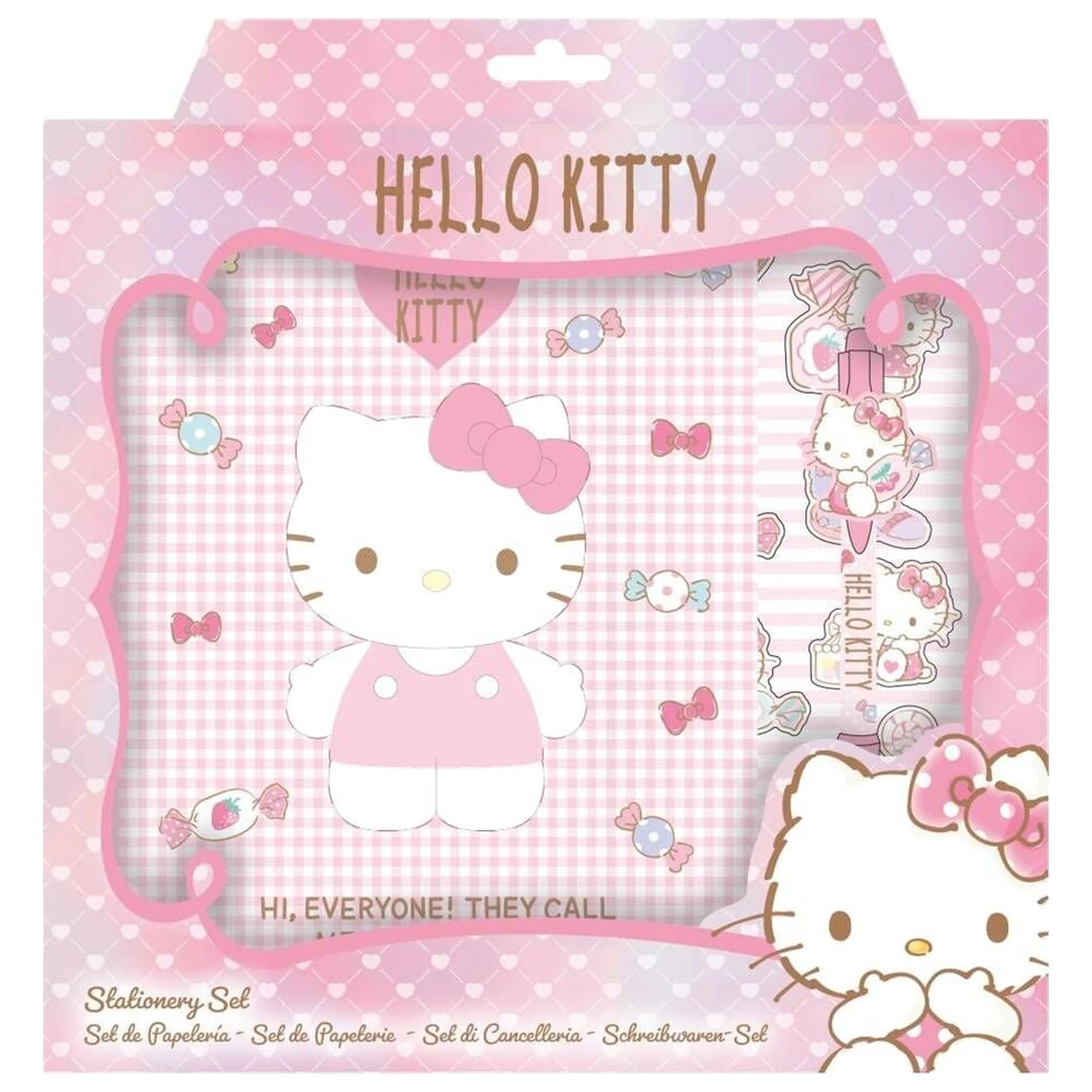 Set de papetarie Hello Kitty poza produsului