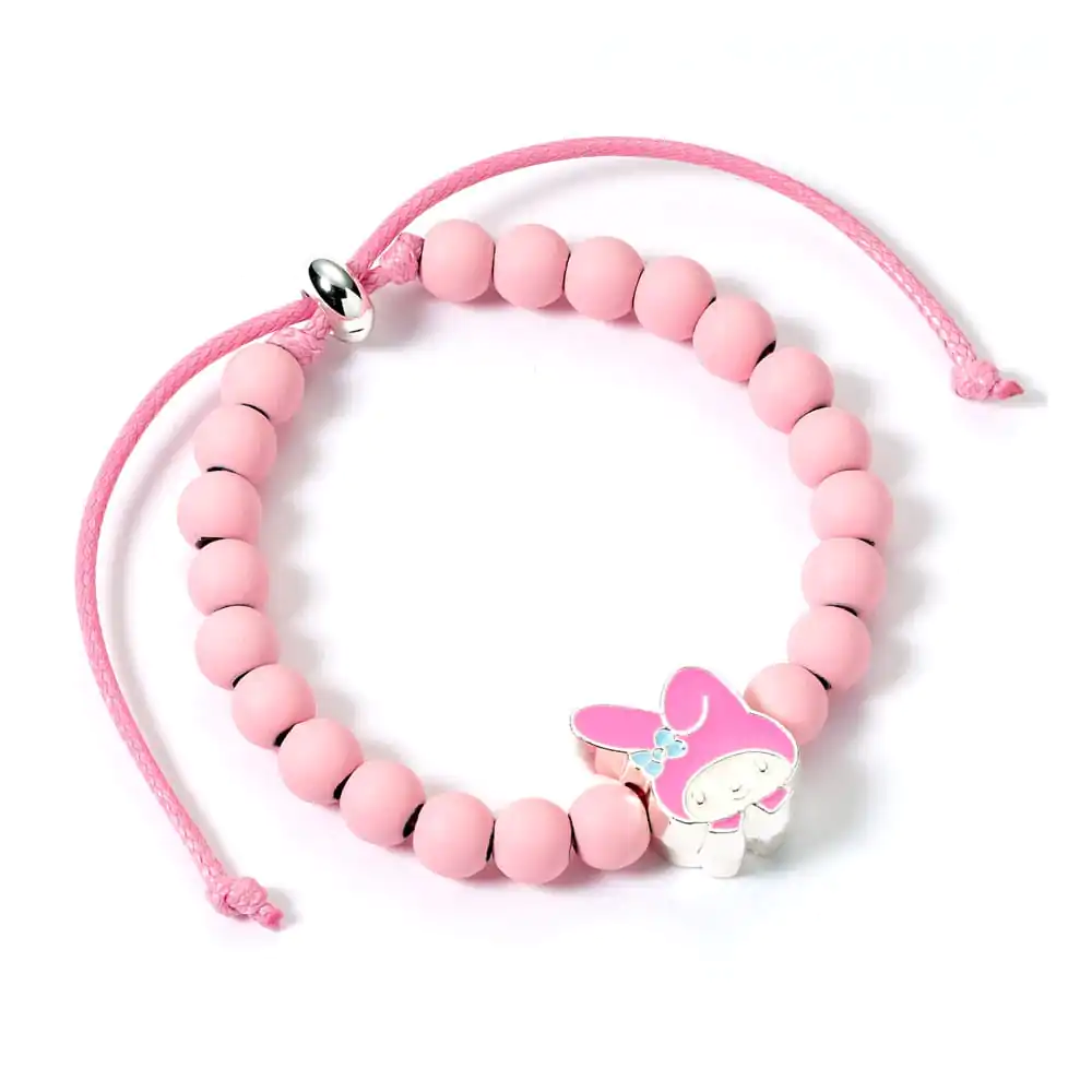 Hello Kitty Bratara Roz Margele cu My Melody Charm 21 cm poza produsului