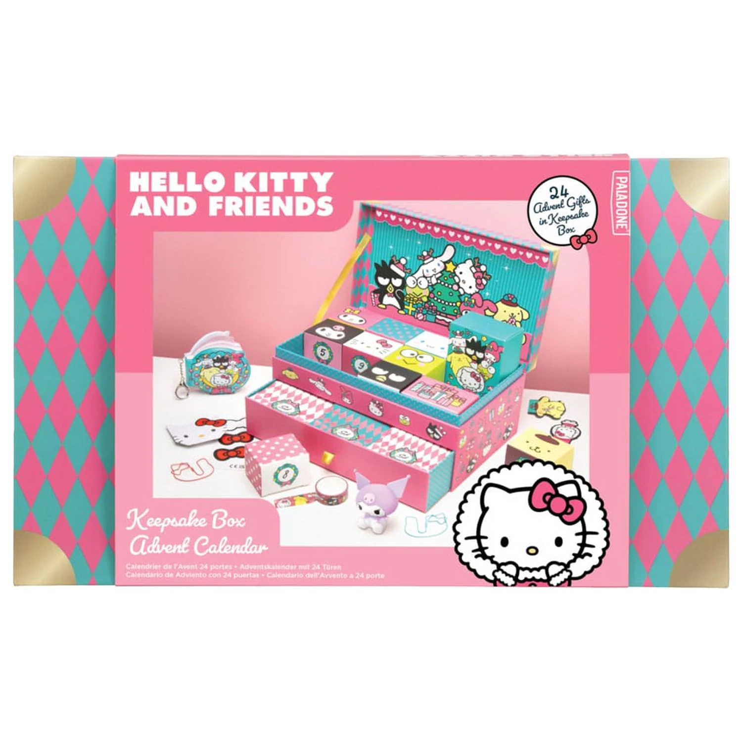 Hello Kitty Advent Calendar Cutie de suveniruri poza produsului