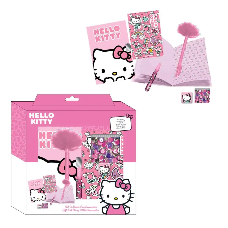 Set Jurnal Hello Kitty poza produsului