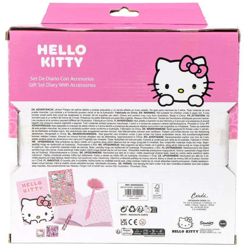 Set Jurnal Hello Kitty poza produsului