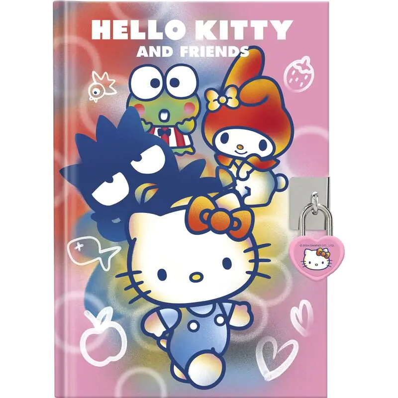 Hello Kitty Jurnal + pix magic + topper pen poza produsului