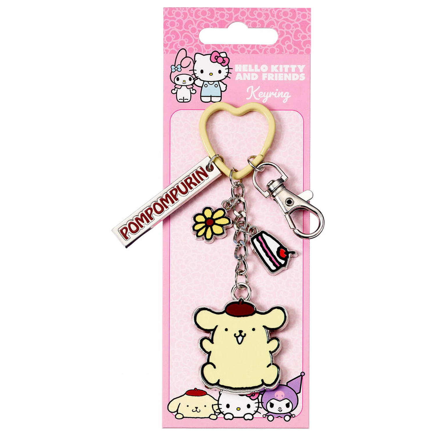 Hello Kitty Breloc cu Pompompurin Charms poza produsului