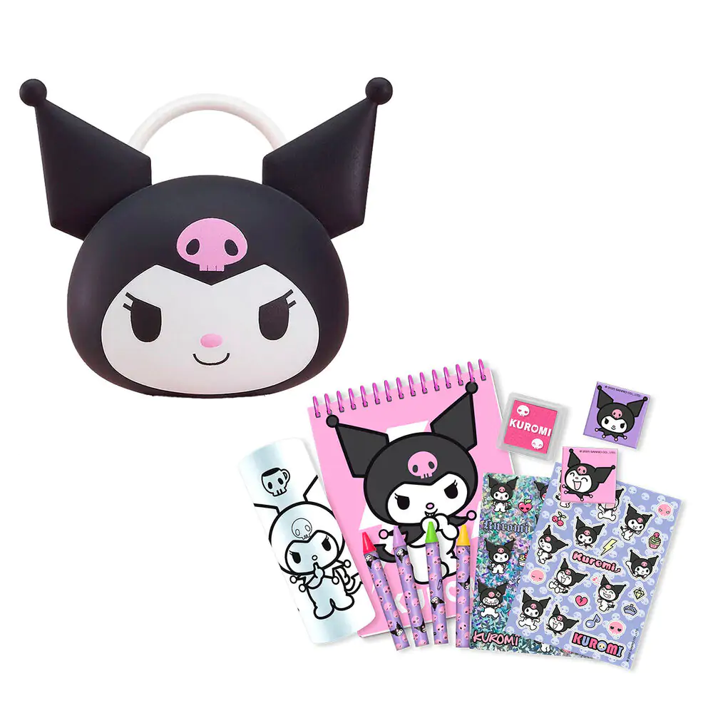 Hello Kitty Kuromi 3D etui pentru papetărie poza produsului