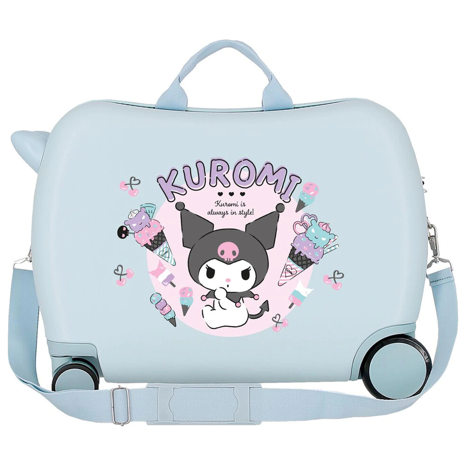 Hello Kitty Kuromi Always In Style ABS valiză trolley 50cm poza produsului