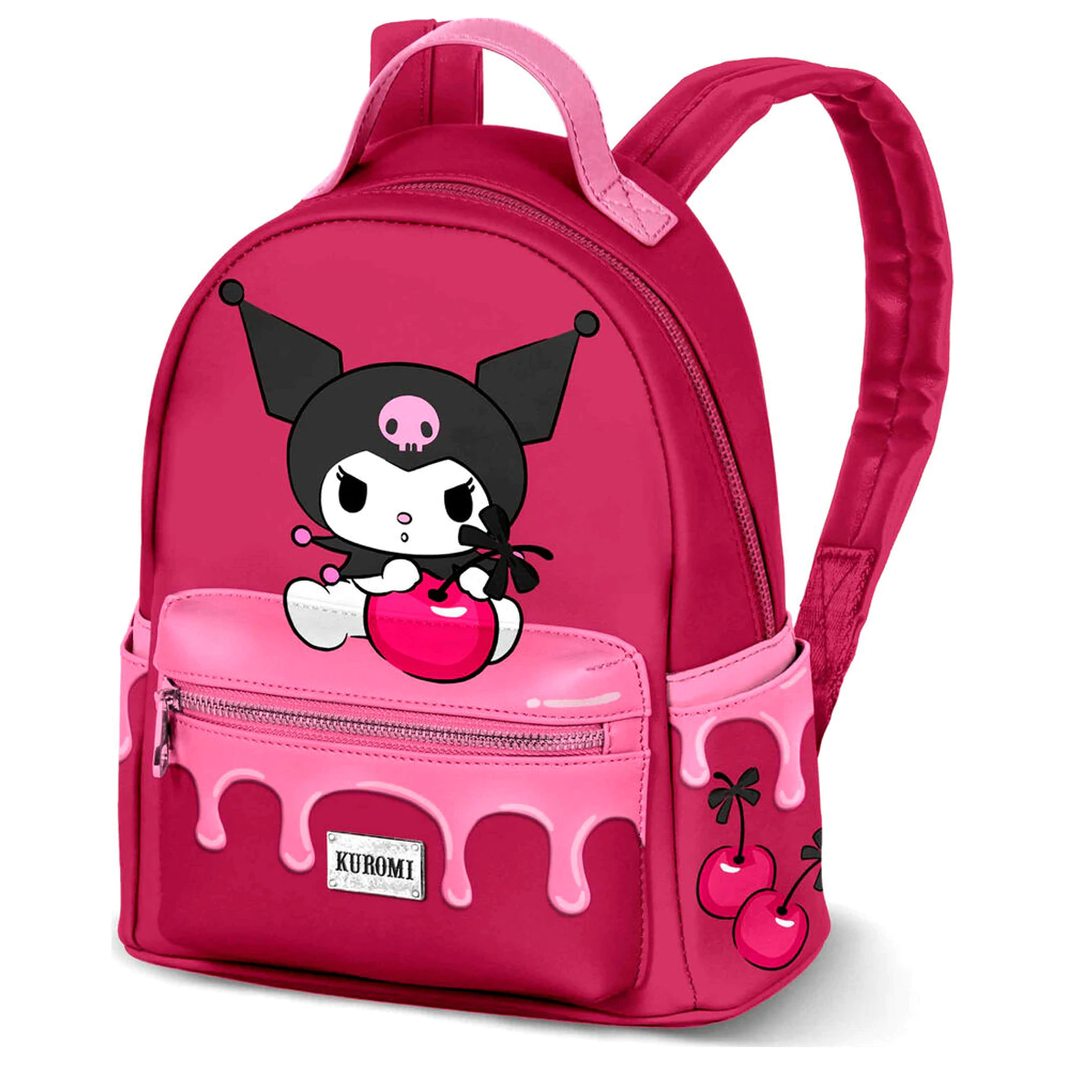 Hello Kitty Kuromi Cherry rucsac 25cm poza produsului