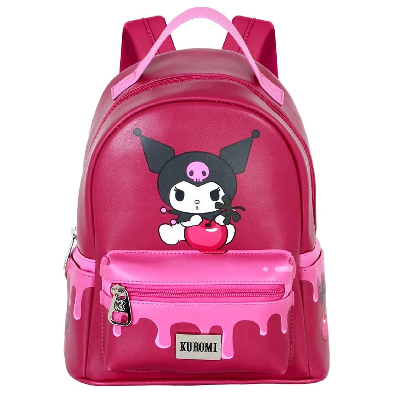 Hello Kitty Kuromi Cherry rucsac 25cm poza produsului