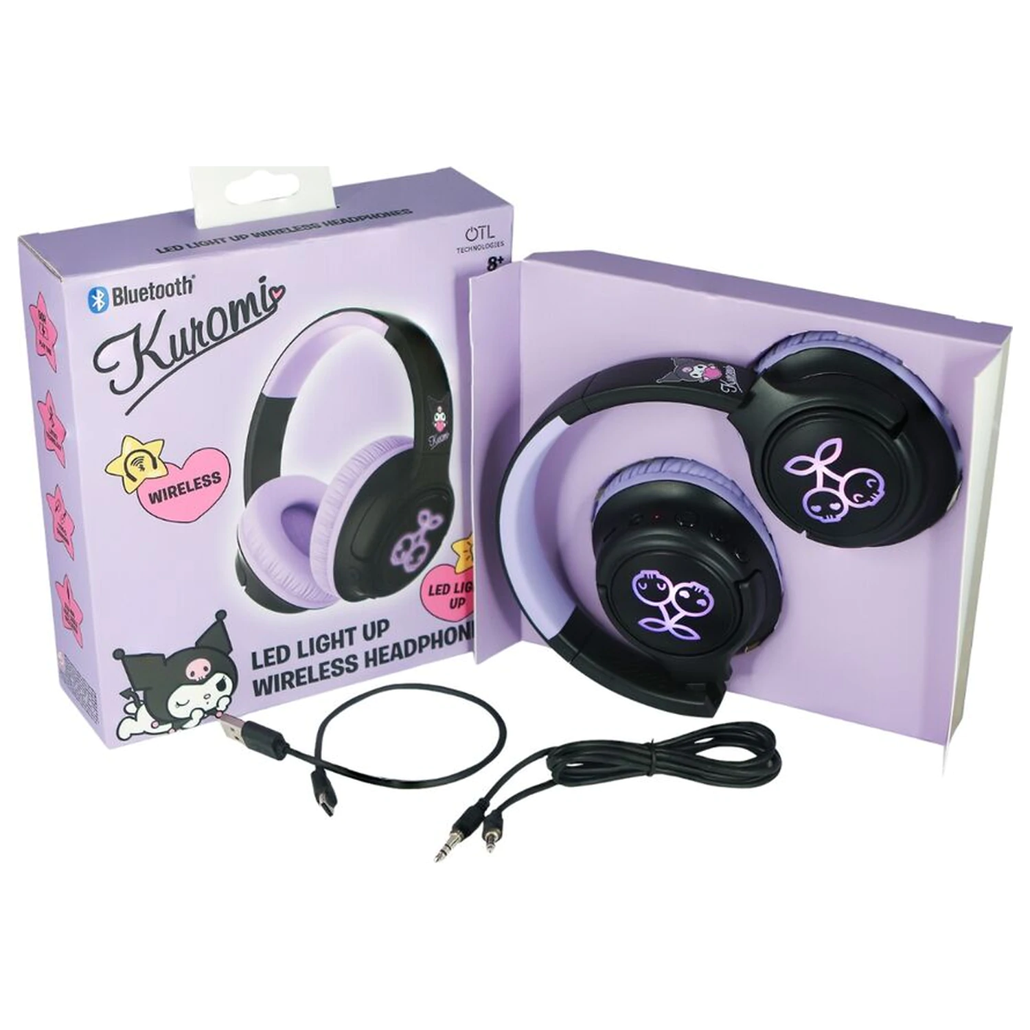 Hello Kitty Kuromi casti in-ear poza produsului