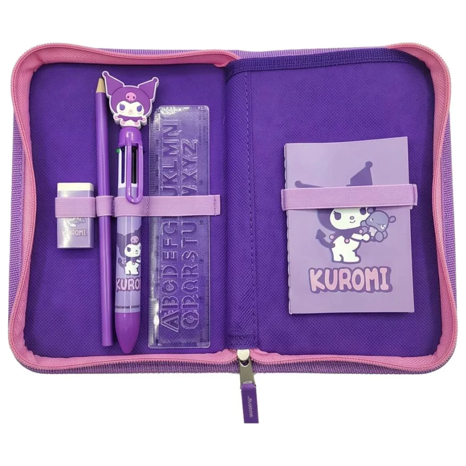 Hello Kitty Kuromi dublu penar poza produsului