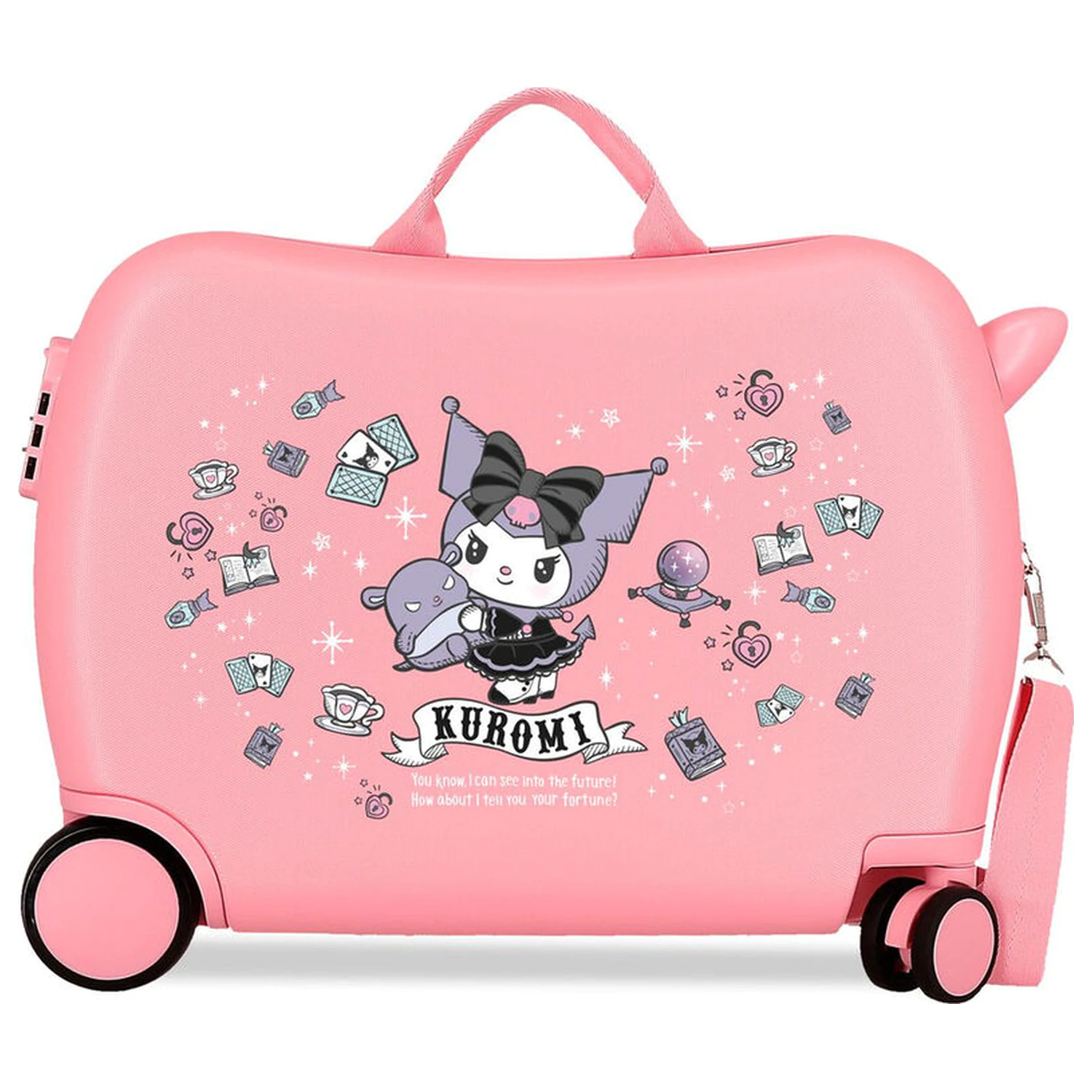 Hello Kitty Kuromi Fortune Telling ABS troler valiza 50cm poza produsului
