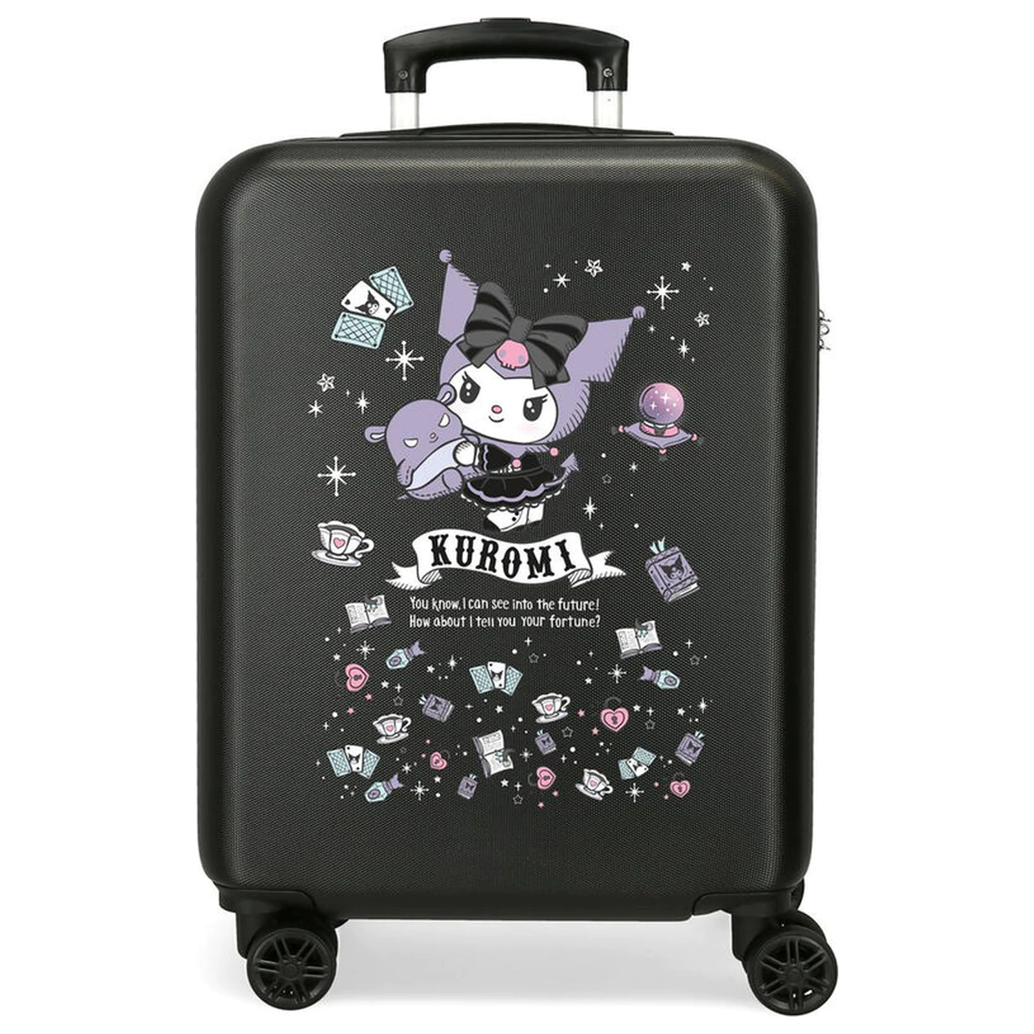 Hello Kitty Kuromi Fortune Telling troler de valiza ABS 55cm poza produsului